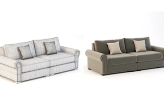 do professional 3d product and furniture modeling