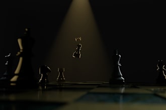 3d character or product model, texture and render