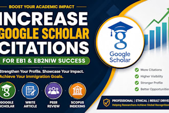 increase google scholar citations for eb1 eb2niw