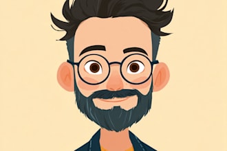 make a face into vector cartoon portrait