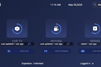 rebrand tivimate xciptv ibo player iptv app for android tv vpn apk wave app logo