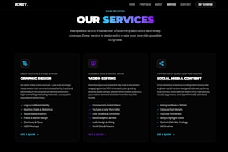 create a bussines web site