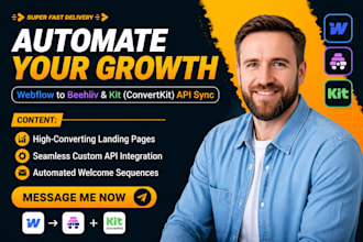 fix webflow beehiiv kit API integration webflow newsletter webflow landing page