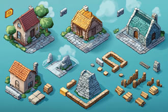 do 2d isometric game assets