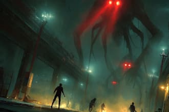 design fantasy, sci fi, horror and dystopian book cover art