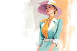 draw professional fashion illustration, flats, and drawing
