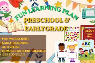 design children activities, kids course, children illustration, kids curriculum
