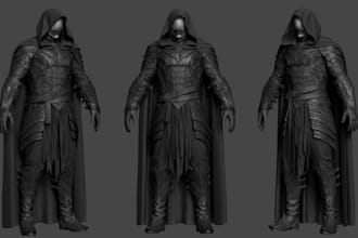create custom wearable cosplay armor  and anime props for 3d printing