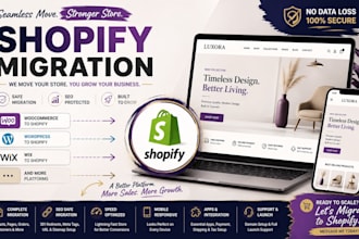do shopify migration, woocommerce to shopify, wordpress wix to shopify website