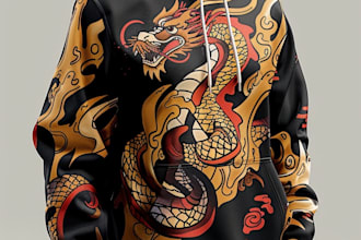 do hoodie mockup with your design
