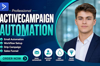 setup activecampaign email automation workflow drip campaign sales funnel