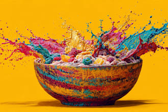 food pop art of your food pop art
