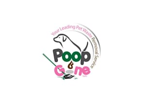 create a professional pet scooping service logo