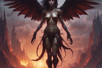 antasy horror and fantasy horror character
