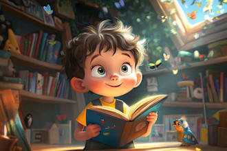 draw children book illustrations