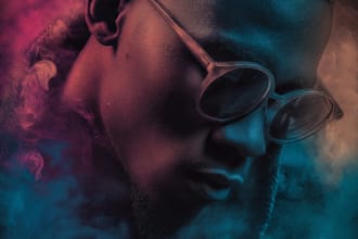design single or album cover art