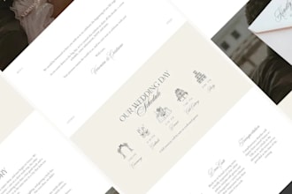 design luxury canva wedding invitation signage canva wedding website