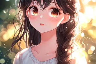 draw a anime character