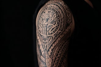 design your polynesian tribal tattoo
