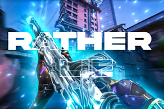 design professional valorant montage thumbnails