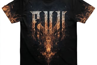 create a custom typography tshirt design