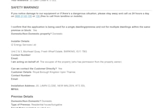 professional UK energy compliance documentation for housing and contractors