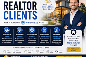 generate realtor clients using a wordpress website