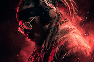 design amazing mixtape and album cover