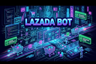 lazada bot, auto order bot, auto purchase system, lazada shopping automation