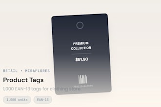 generate 1000 bulk barcode labels from your excel file in 24 hours