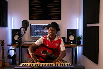 sing country nashville music, reggae and folk music, piano and guitar recording