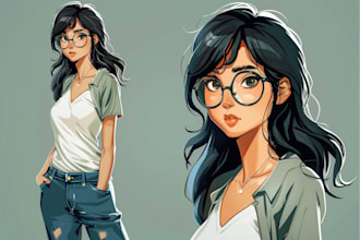 draw anime or manga style portrait