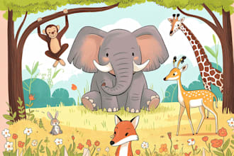 illustrate childrens book and storybook art