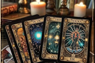 design tarot cards and oracle deck card designs