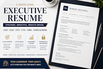 write executive resume c suite ceo cfo executive bio cover latter job interview