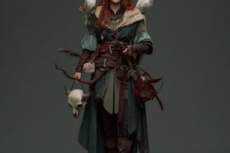 do fantasy character art and unique fantasy character
