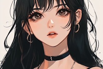 design a anime character