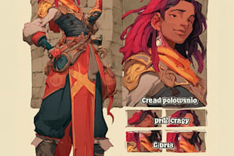 create fantasy concept art for your story