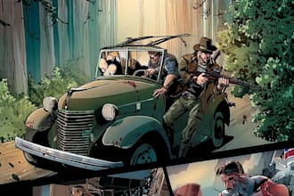 do comic book illustration manga comic book illustration