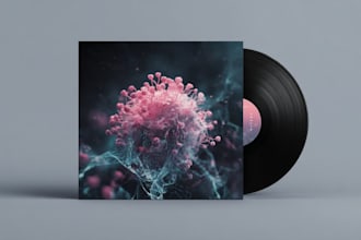 design album or single cover art