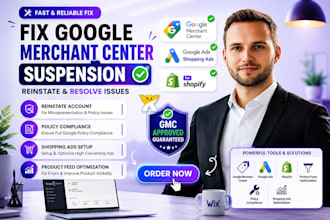 setup google merchant center and shopify shopping ads