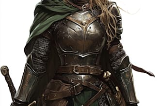 fantasy dnd character illustration