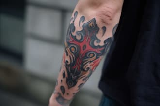 design professional tattoo and custom tattoo