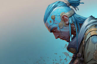 sci fi character illustration or sci fi character