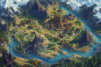draw your book or fantasy map