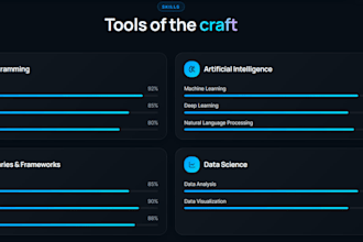 do ai machine learning, deep learning, data science solutions with python