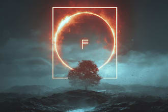 design creative music album cover art or music song artwork