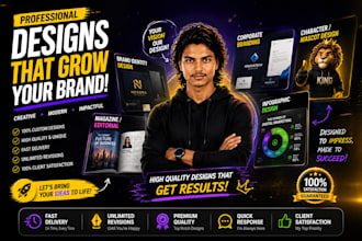 create premium social media posts and branding design
