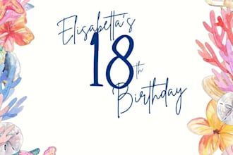 custom invitations for weddings, birthdays and events
