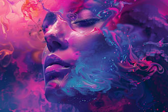 design creative music album cover art or music song artwork